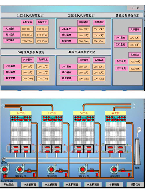 除塵上位機(jī)監(jiān)控系統(tǒng)